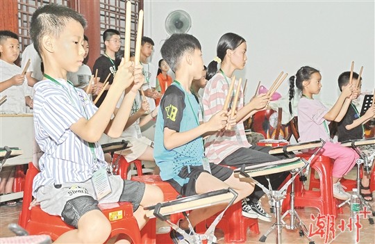 潮州湘桥区“文化+”点亮孩子暑期生活