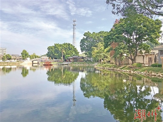 潮安区水系连通工程龙湖镇段建设初显成效