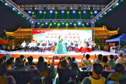 潮汕三市名家票友相聚塘埔