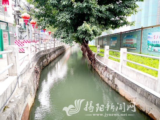 榕城东风河黑臭水体治理战取得成效 水体水质明显改善