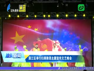 扫黑除恶进行时 濠江区举行扫黑除恶主题宣传文艺晚会