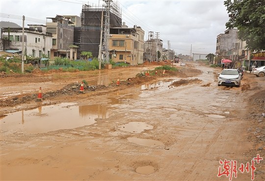 5公里多道路改造一年仍未完工