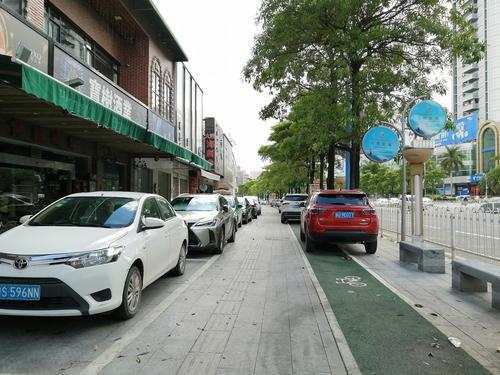 小车“霸占”绿道 市民骑行受阻