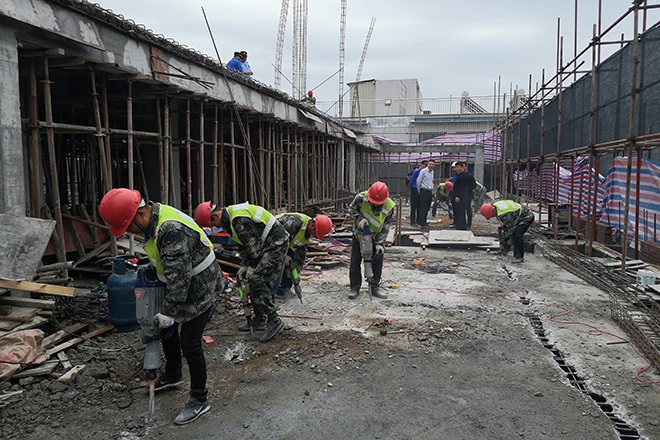 拆除整改违建2000多平方米
