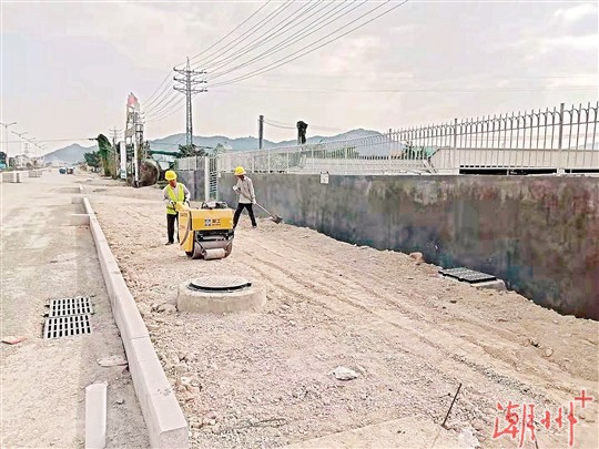 省道233线彩塘大寨至汕头交界段路面改造工程已完成总工程量约35% ...