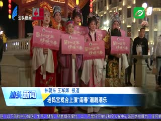 老妈宫戏台上演“闹春”潮剧潮乐