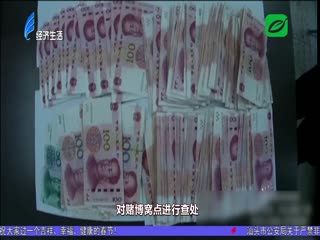 捣毁赌博窝点 十四人落法网