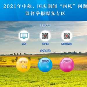 中央纪委国家监委网站通报8起2021年中秋、国庆期间“四风”问题典...