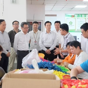 省残联陈宏宇副理事长到汕头开展工作调研
