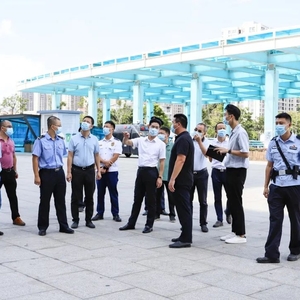 凝心聚力构建平安龙湖——龙湖区委主要领导带队检查节前各项工作开展情况