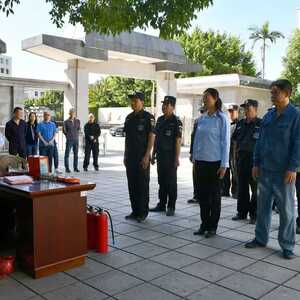 濠江法院开展消防安全培训和应急演练