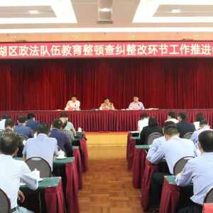 【教育整顿】龙湖区召开全区政法队伍教育整顿查纠整改环节工作推进会