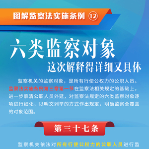 【纪法学堂】图解六类监察对象