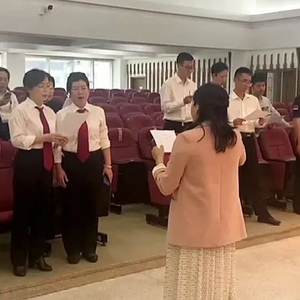 【政法风采】颂歌献给党 龙湖法院组建合唱队开展合唱训练