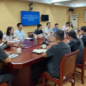 龙湖区开展政法队伍建设专项巡查工作