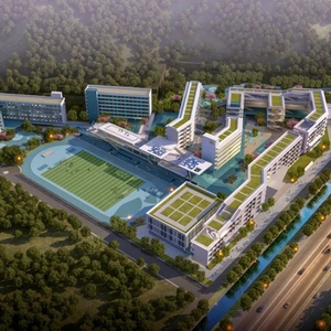 效果图也太美了吧!濠江与金中合办南滨学校!小学学位1620个+初中学位2400个