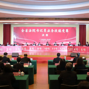 广东法院书记员业务技能竞赛结果揭晓 龙湖法院干警李于勤荣获一等奖