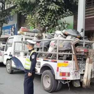 【每周道路交通简报】汕头交警重拳整治“摩电”交通违法行为