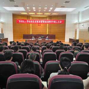 龙湖法院召开政法队伍教育整顿查纠整改环节专题工作会