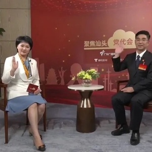 【聚焦党代会】广东电视台专访龙湖区委书记蔡向鸿:打造创新引领示范区