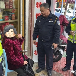 澄海交警:寒雨中,有不期而遇的温暖,也有始终如一的守护!
