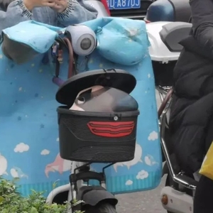 加装挡风装备  驾驶隐患不小