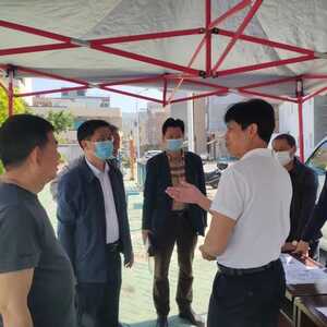 县政协主要领导带队指导挂钩镇新冠疫苗接种工作