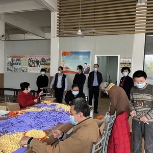 龙湖区残联赴社区康园中心、定点康复机构检查疫情防控工作