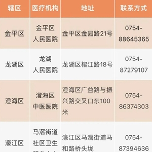 更快更便捷!在汕港澳人士新冠疫苗接种就在“家门口”!