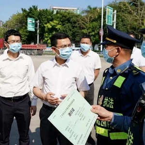 【本埠】汕头市开展新冠肺炎疫情封控管控区域生活物资保供应急处置演练