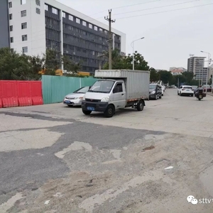 4月22日  长平东路改路工程启动