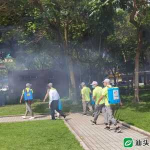 汕头市举行爱国卫生月统一行动日活动