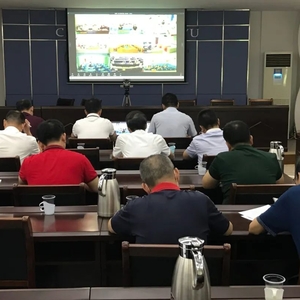 澄海区教育局组织收看全国学校安全视频会议