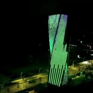 濠江“小蛮腰”!南岸风塔玻璃幕墙施工完成