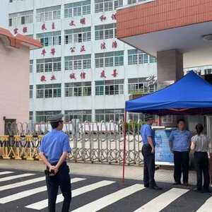 净化环境,汕头城管为高考学子保驾护航