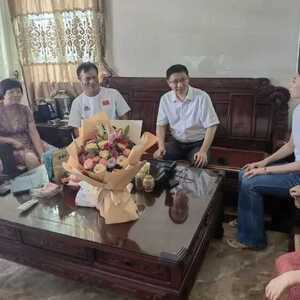 南澳县政协主要领导带队走访政协委员吴培林