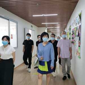 龙湖区残联实地检查残疾儿童康复服务定点机构规范化建设示范项目