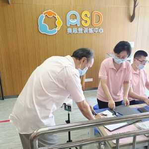 龙湖区残联开展节前疫情防控检查