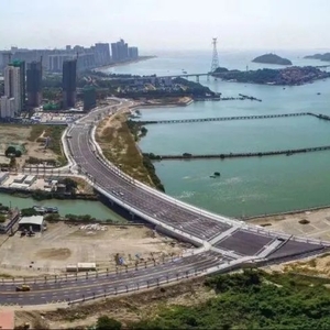 海滨路(黄山路-泰星路)9月28日试通车  缓解东海岸交通压力