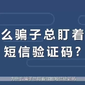 网警课堂 | 短信验证码真重要,可别轻易告诉人!