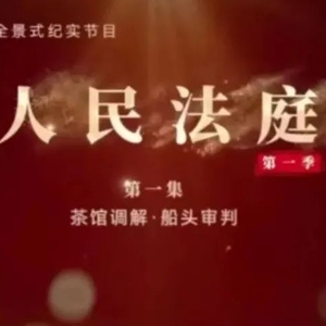 人民法庭丨第一集《茶馆调解 船头审判》
