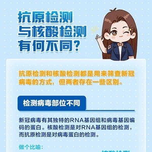 科普 | 手把手教学!抗原检测VS核酸检测有何不同?如何做抗原自测?