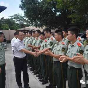 蔡永明书记八一节前亲切慰问潮阳消防官兵