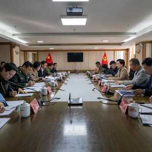 金平区委领导班子召开党史学习教育专题民主生活会