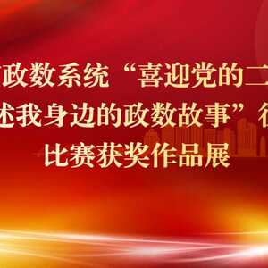 【三大战役·政数行动】潮州市政数系统“喜迎党的二十大·讲述我身边的政数故事”征文比赛获奖作品展(四 )