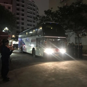 揭阳消防喜迎新消防员下队