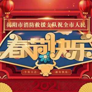 揭阳消防向全市人民拜年啦!