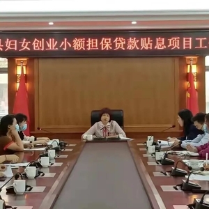 乡村振兴“她”力量 | 揭阳惠来妇联召开创业小额担保贷款会议