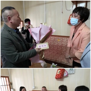 向“最美逆行者”家属致敬——县妇联走访慰问南澳籍援鄂医务人员家属