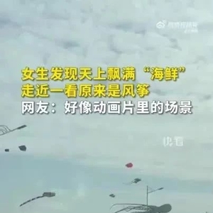 东海岸漫天“海鲜”上了人民网微博!汕头再次火爆全网!